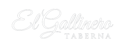 Logo de El Gallinero Taberna con tipografía cursiva